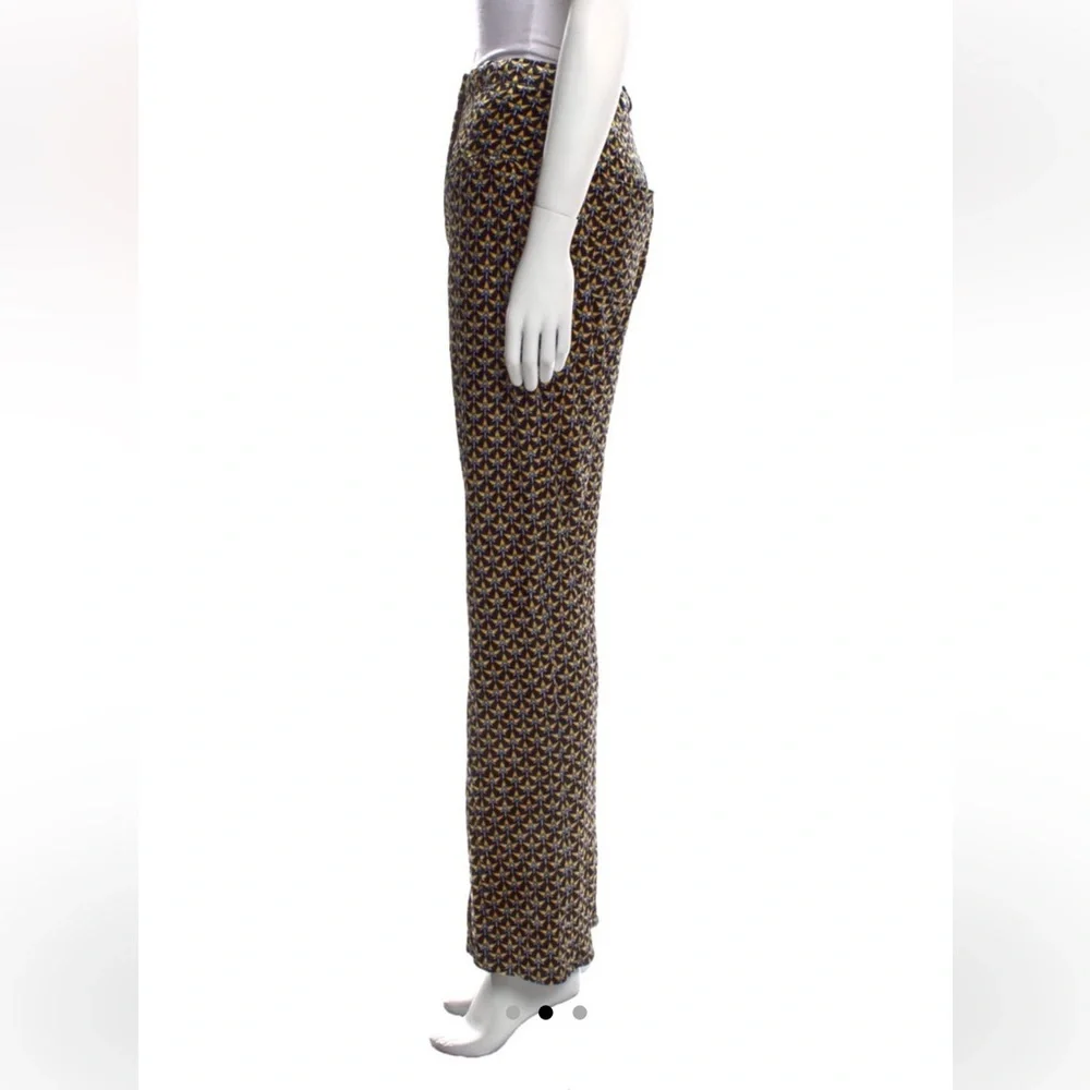 Paco Rabanne velvet printed pants - Picture 2 of 4